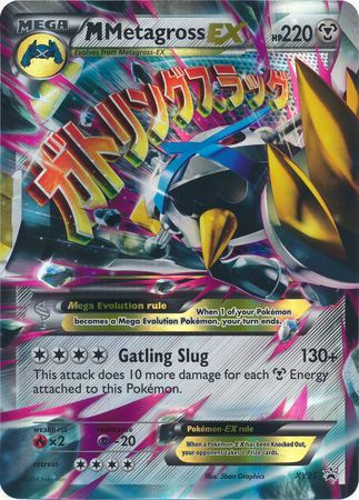 M Metagross EX (XY35) (Jumbo Card) [XY: Black Star Promos] | Good Games Morley