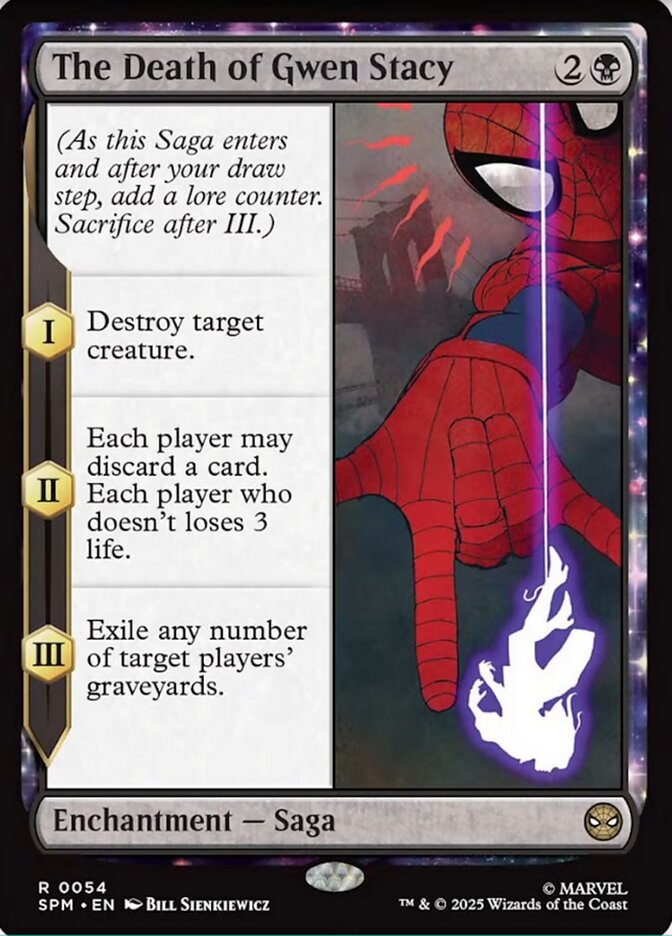 The Death of Gwen Stacy 54/198 (Marvel's Spider-Man)  | Good Games Morley