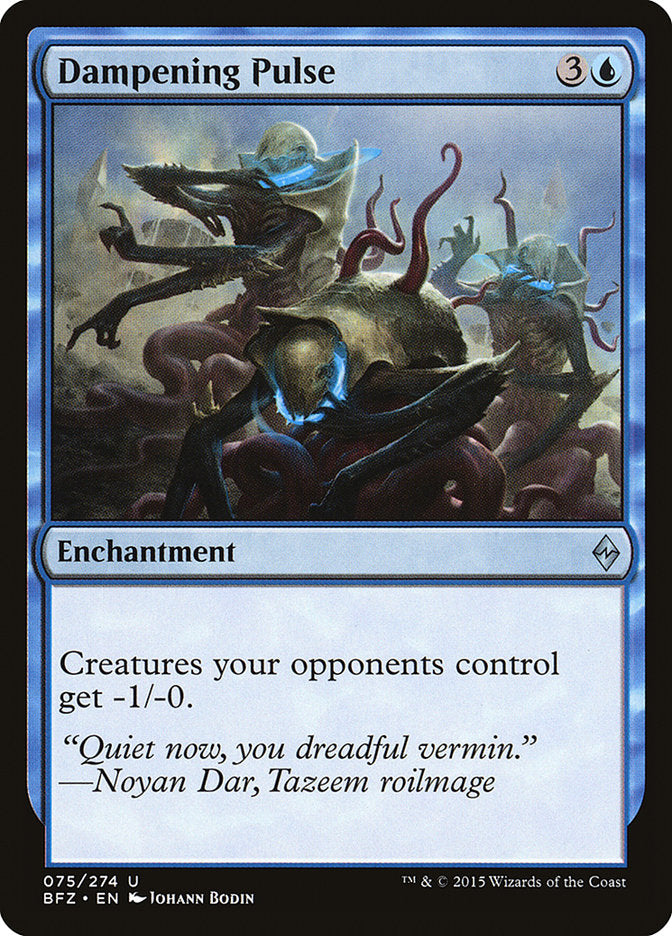 Dampening Pulse 75/274 (Battle for Zendikar)  | Good Games Morley