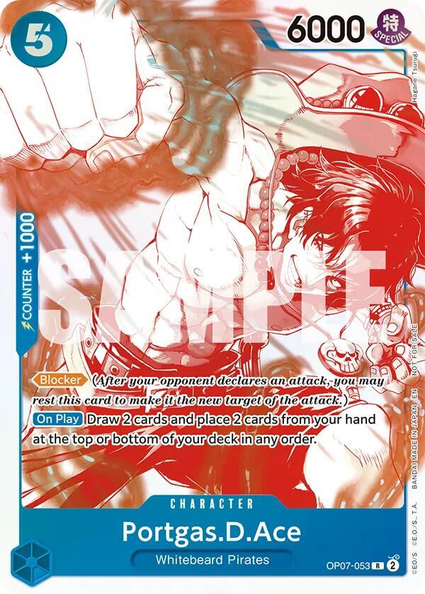 Portgas.D.Ace (3rd Anniversary Treasure Campaign Pack) OP07-053 (One Piece Promotion Cards)  - Foil | Good Games Morley