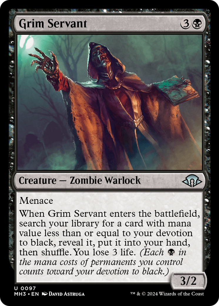 Grim Servant [Modern Horizons 3] | Good Games Morley