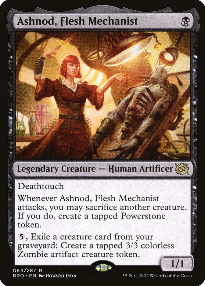 Ashnod, Flesh Mechanist 84 (The Brothers' War)  | Good Games Morley