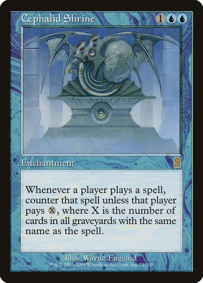 Cephalid Shrine 75/350 (Odyssey)  - Foil | Good Games Morley