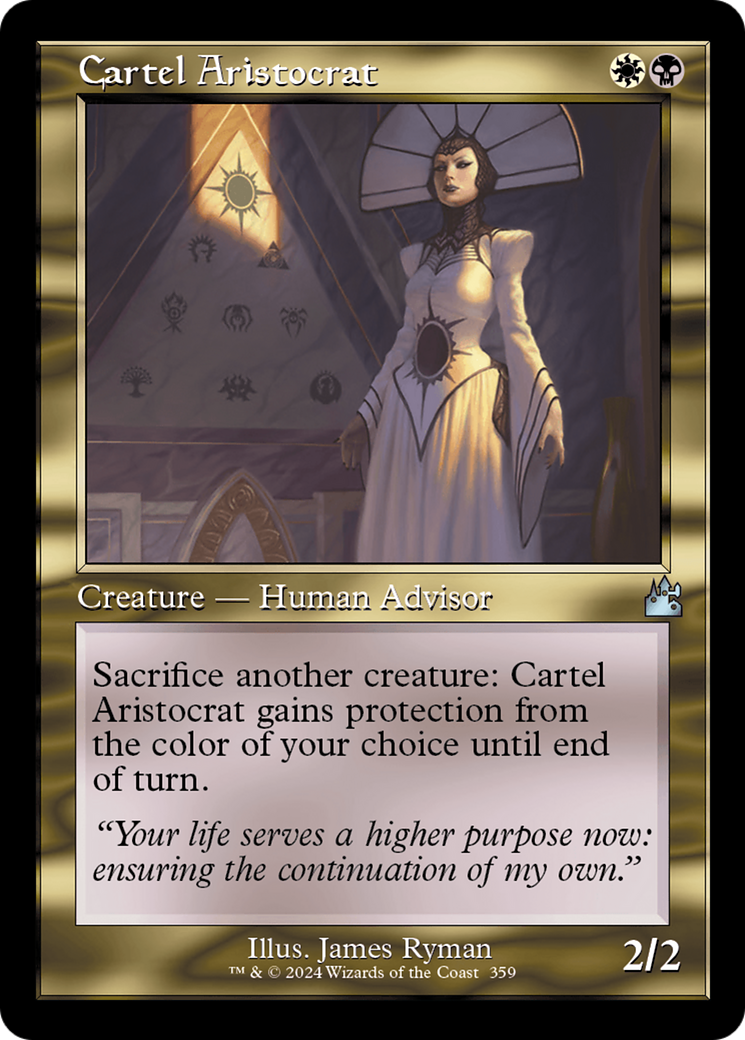 Cartel Aristocrat (Retro Frame) [Ravnica Remastered] | Good Games Morley