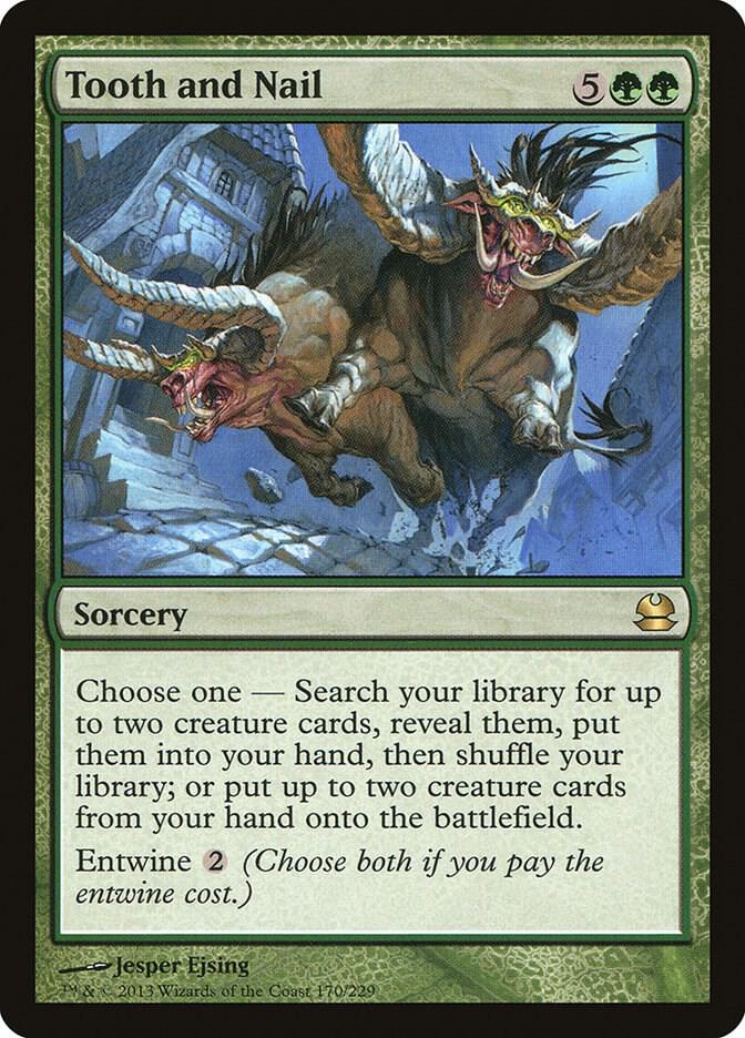 Tooth and Nail 170/229 (Modern Masters)  | Good Games Morley