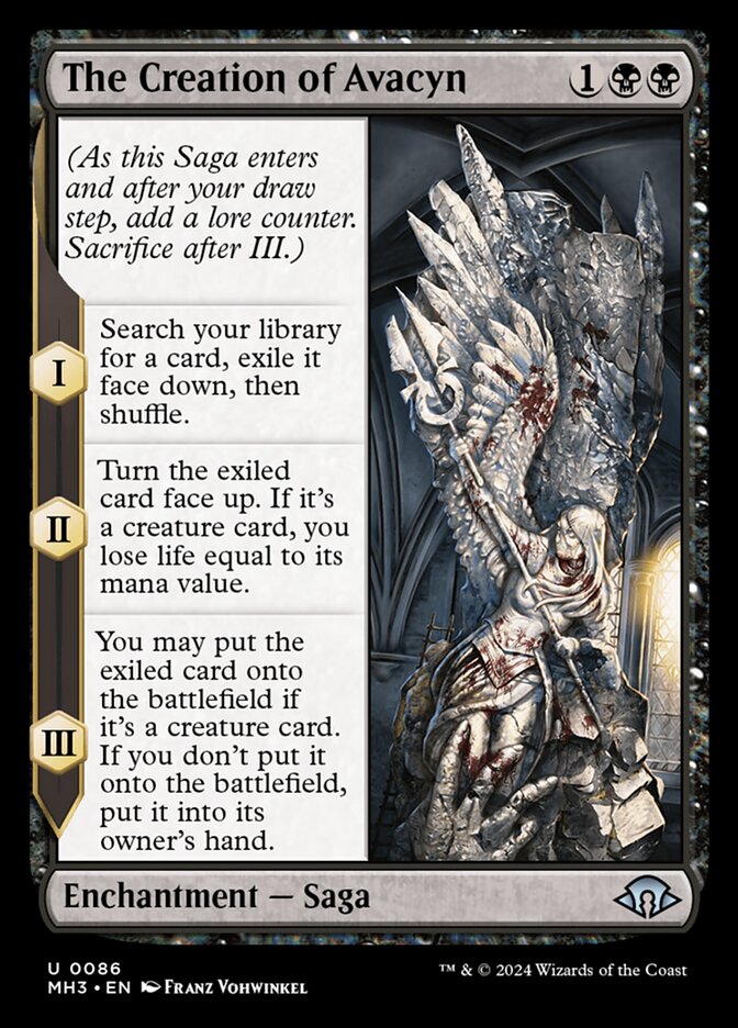 The Creation of Avacyn 86/319 (Modern Horizons 3)  - Foil | Good Games Morley