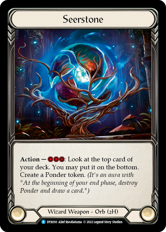 Seerstone [DYN193] (Dynasty)  Rainbow Foil | Good Games Morley