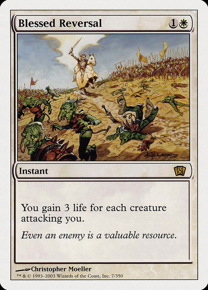 Blessed Reversal 7/350 (8th Edition)  | Good Games Morley