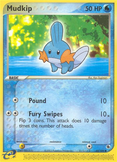 Mudkip (60/109) [EX: Ruby & Sapphire] | Good Games Morley