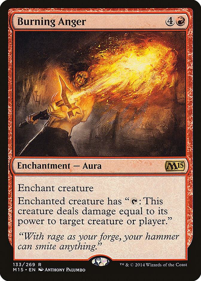 Burning Anger 133/269 (Magic 2015 (M15))  | Good Games Morley