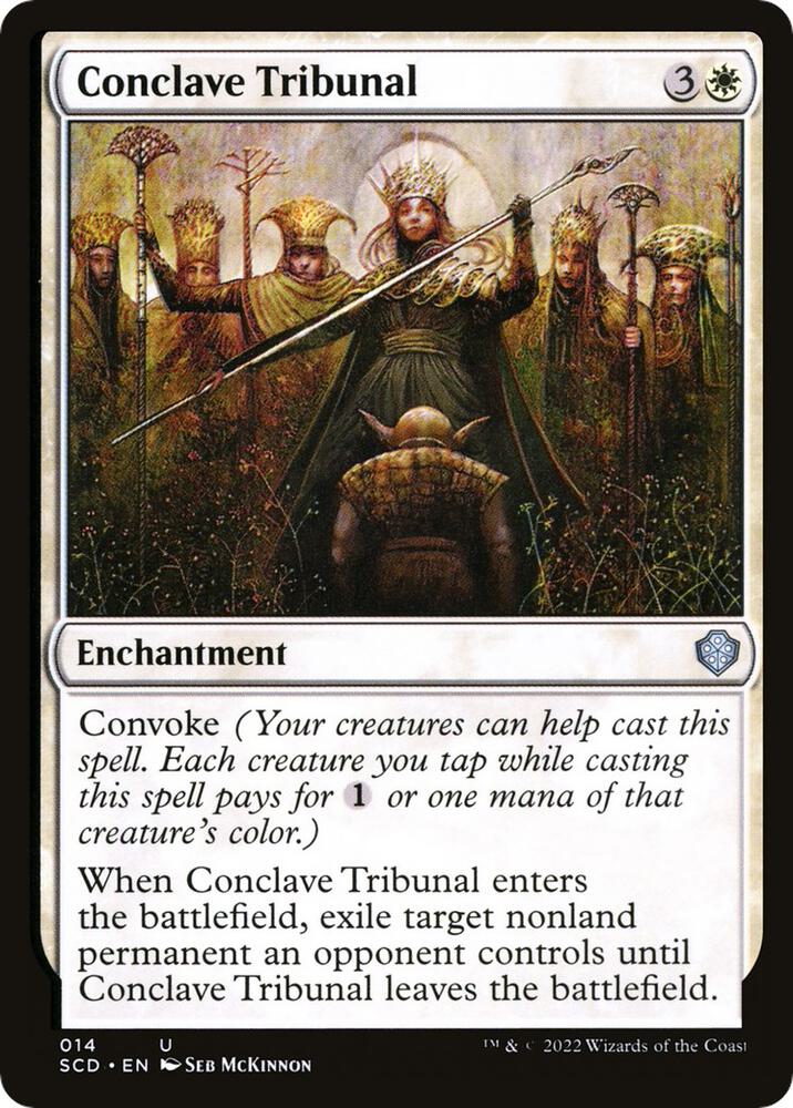 Conclave Tribunal 14/352 (Starter Commander Decks)  | Good Games Morley