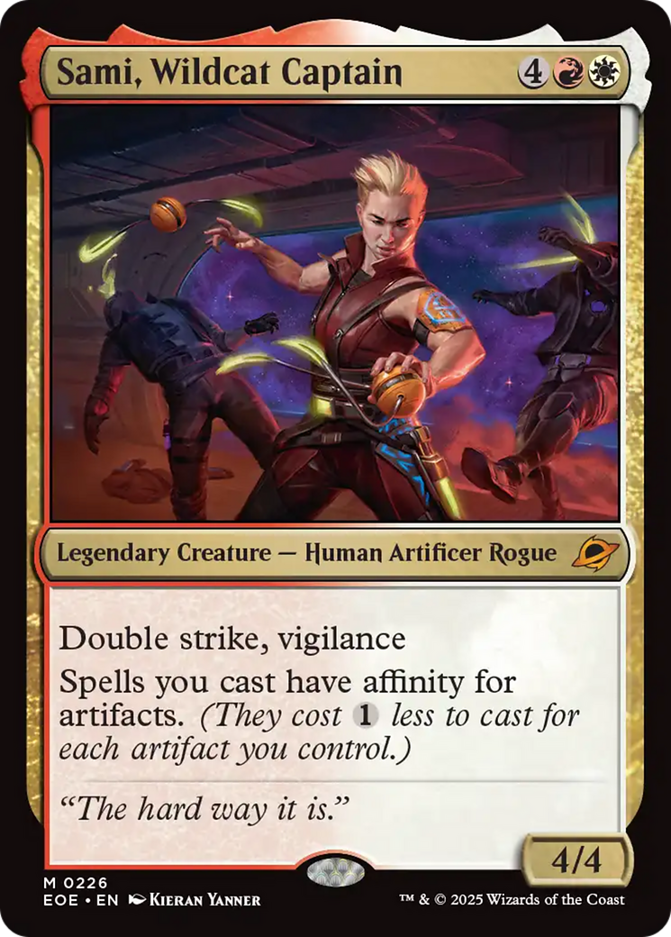 Sami, Wildcat Captain [Edge of Eternities] | Good Games Morley