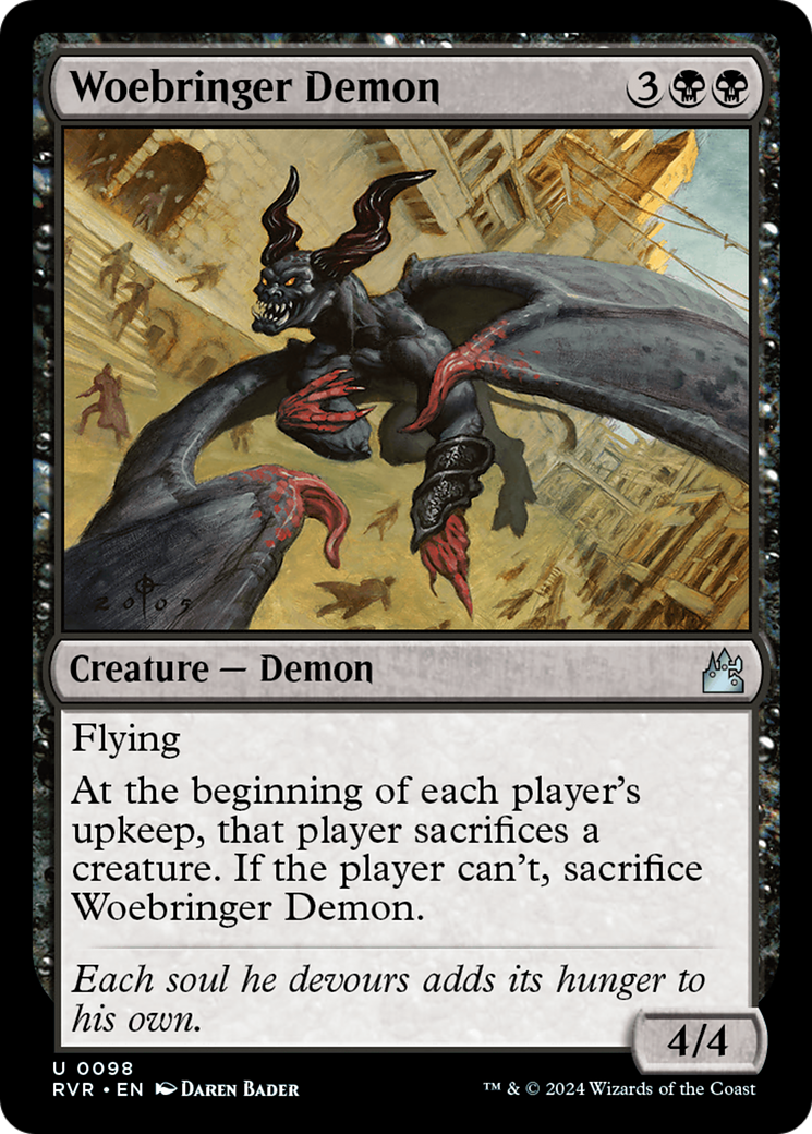 Woebringer Demon [Ravnica Remastered] | Good Games Morley