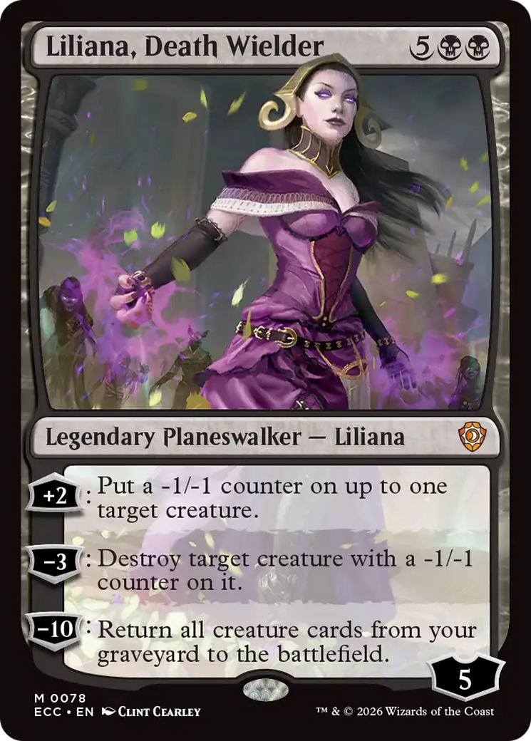 Liliana, Death Wielder [Lorwyn Eclipsed Commander] | Good Games Morley
