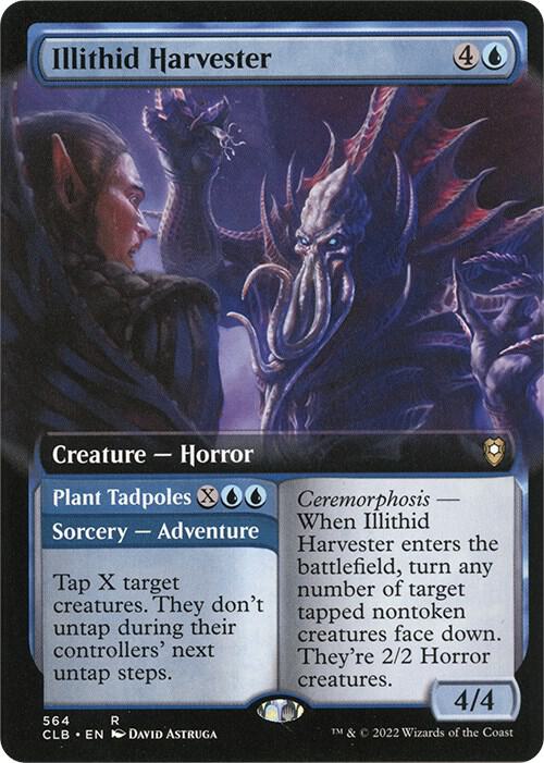 Illithid Harvester Extended Art 564 (Commander Legends: Battle for Baldur's Gate)  | Good Games Morley