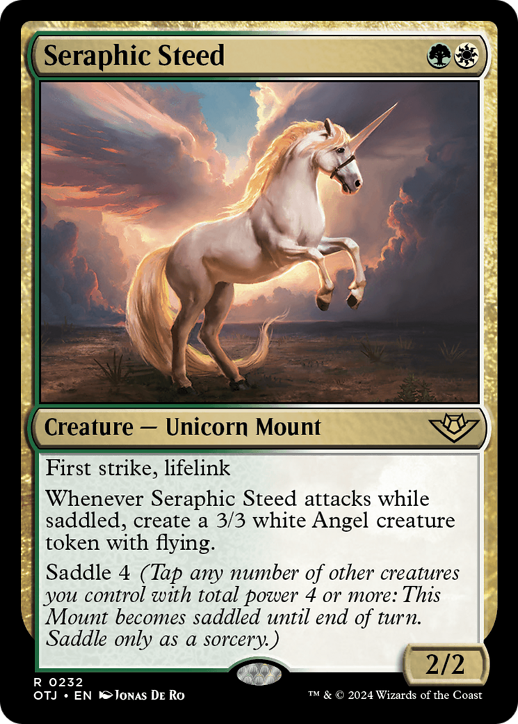 Seraphic Steed [Outlaws of Thunder Junction] | Good Games Morley