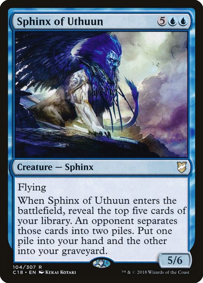 Sphinx of Uthuun 104/307 (Commander 2018)  | Good Games Morley