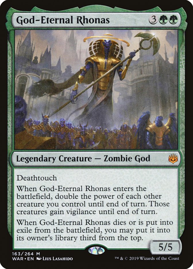 God-Eternal Rhonas 163/264 (War of the Spark)  - Foil | Good Games Morley