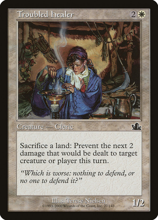 Troubled Healer 27/143 (Prophecy)  | Good Games Morley