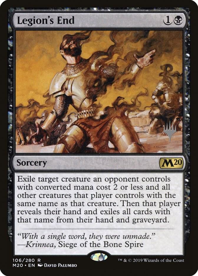 Legions End 106 (Promo Pack: Core Set 2020)  | Good Games Morley