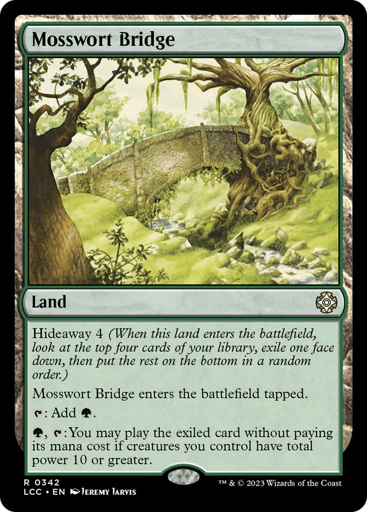 Mosswort Bridge [The Lost Caverns of Ixalan Commander] | Good Games Morley