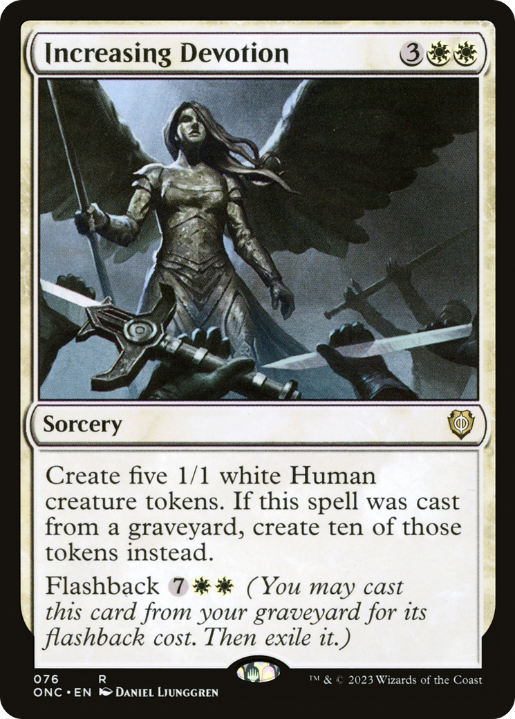 Increasing Devotion [Phyrexia: All Will Be One Commander] | Good Games Morley