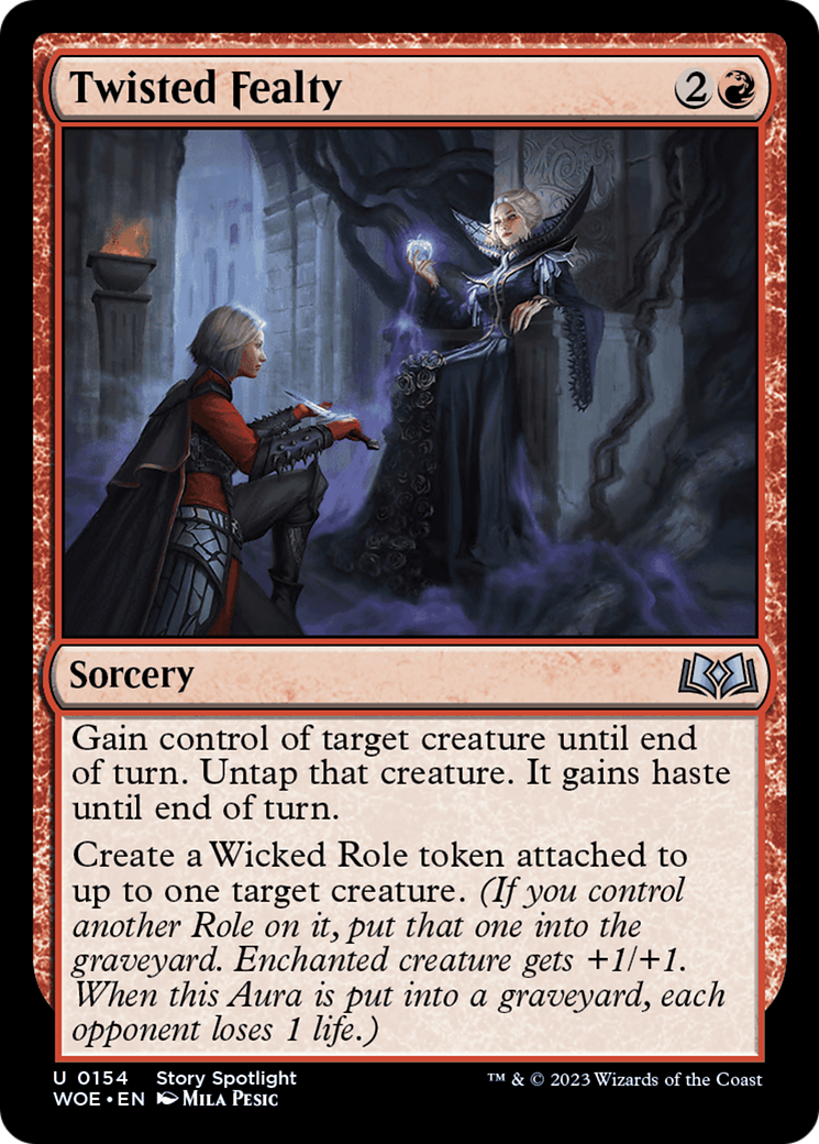 Twisted Fealty [Wilds of Eldraine] | Good Games Morley