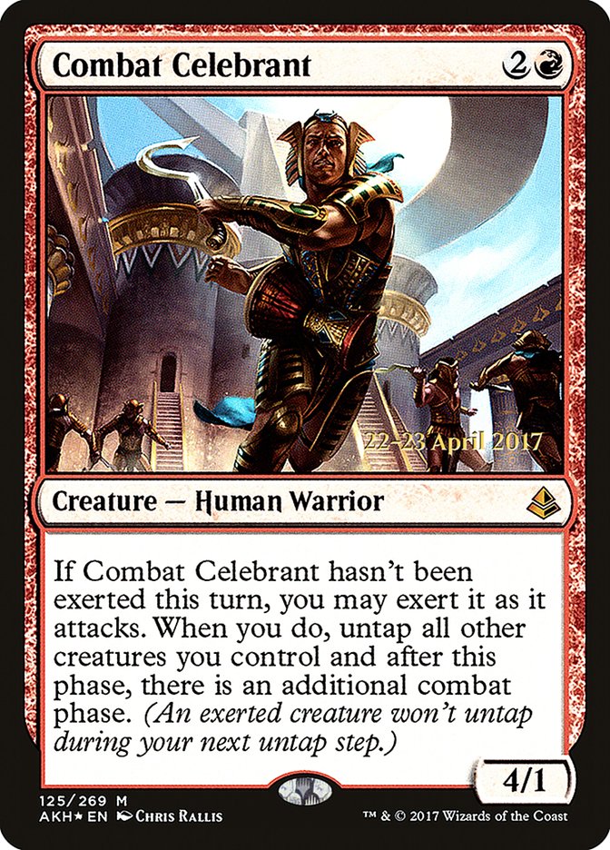 Combat Celebrant [Amonkhet Prerelease Promos] | Good Games Morley