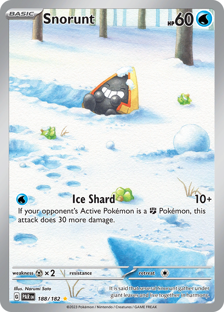 Snorunt (188/182) [Scarlet & Violet: Paradox Rift] | Good Games Morley