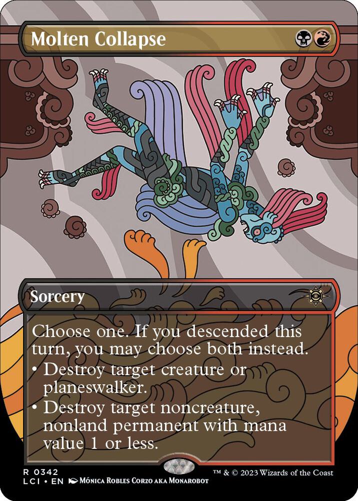 Molten Collapse 342/291 (The Lost Caverns of Ixalan)  - Borderless | Good Games Morley
