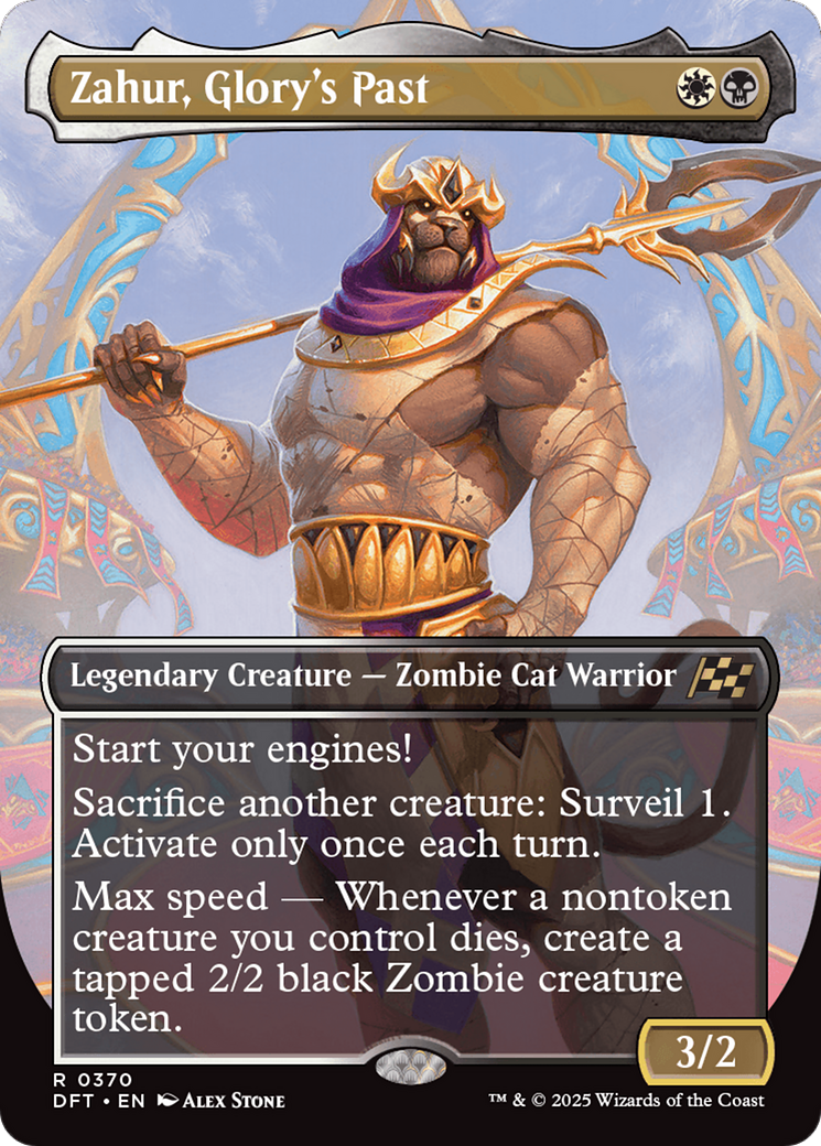 Zahur, Glory's Past (Borderless) [Aetherdrift] | Good Games Morley