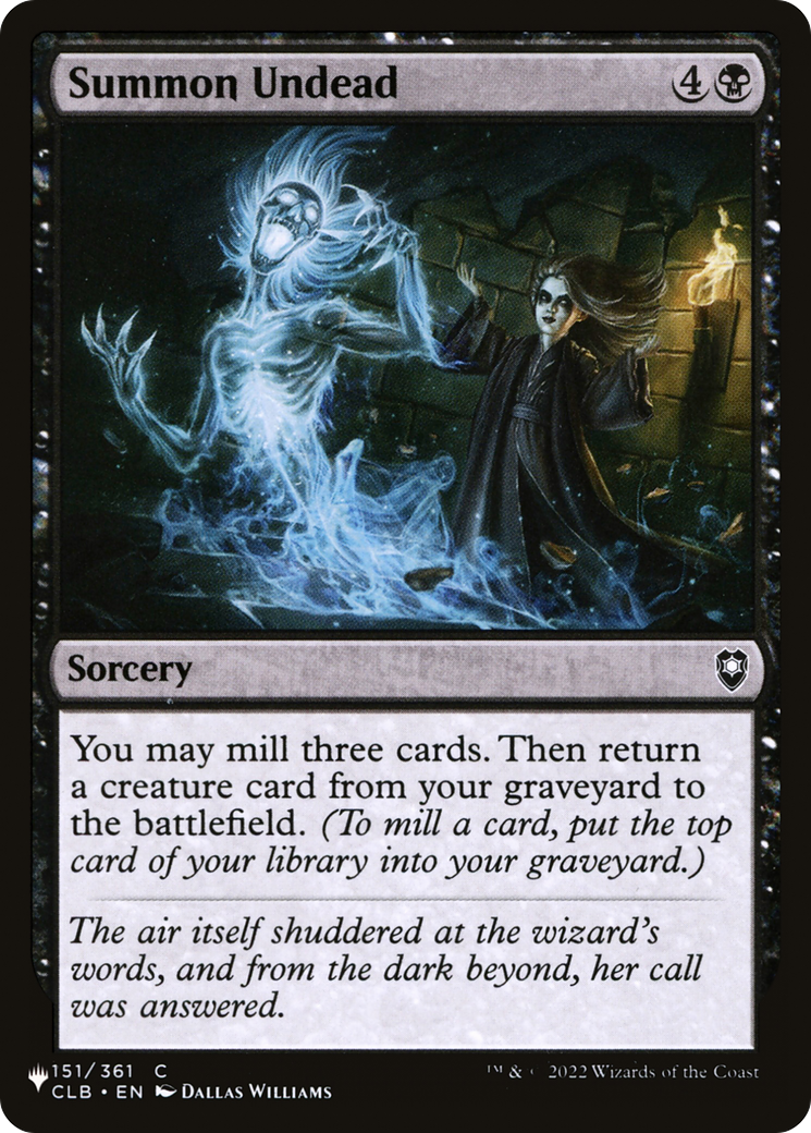 Summon Undead [The List] | Good Games Morley
