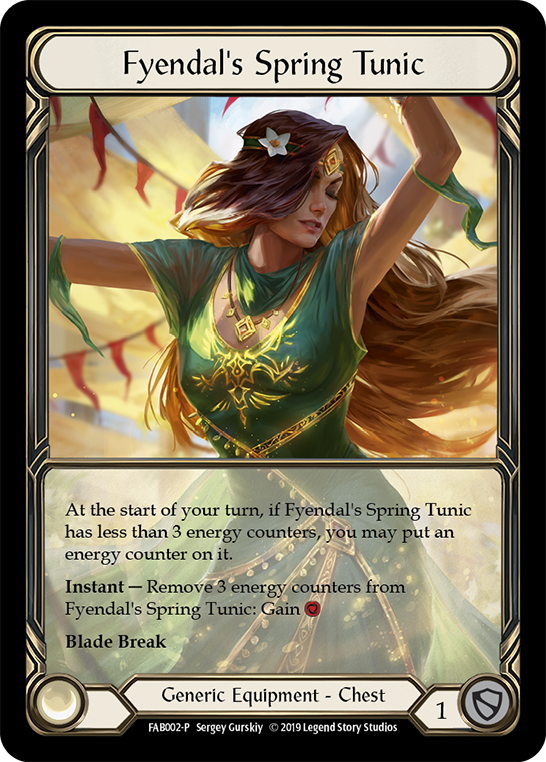 Fyendal's Spring Tunic [FAB002] (Promo)  Rainbow Foil | Good Games Morley