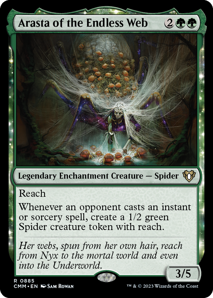 Arasta of the Endless Web [Commander Masters] | Good Games Morley