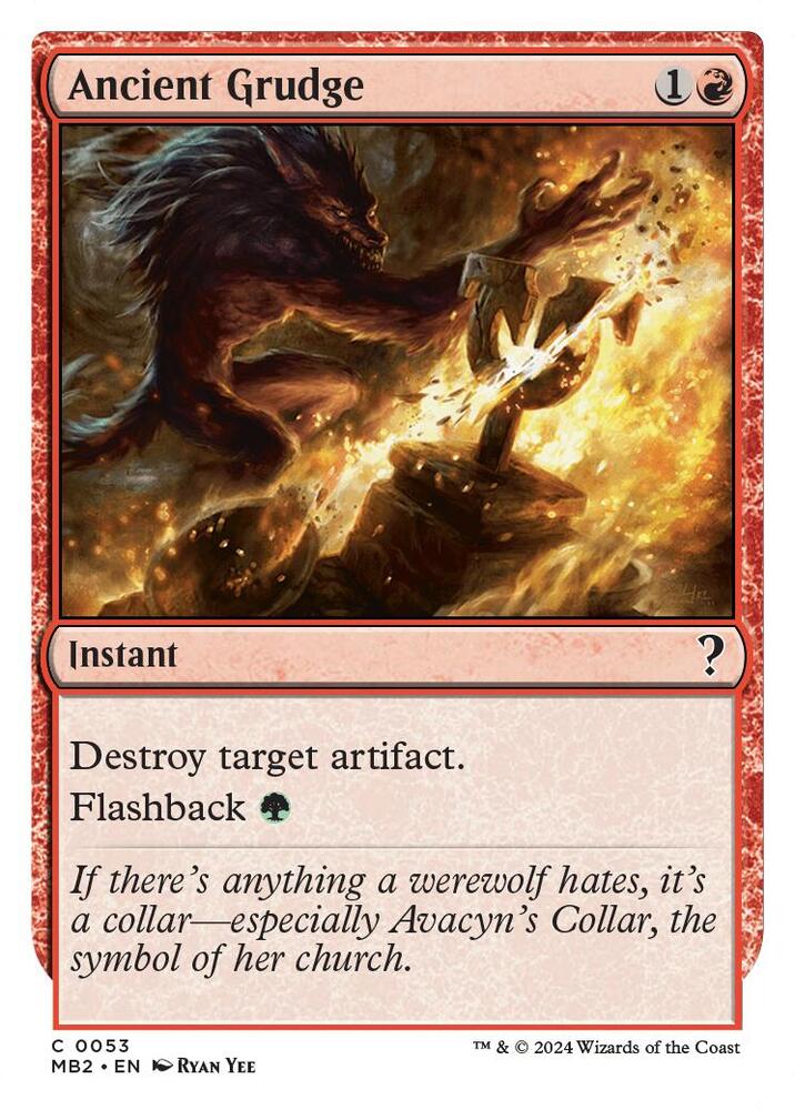 Ancient Grudge 53/390 (Mystery Booster 2)  | Good Games Morley