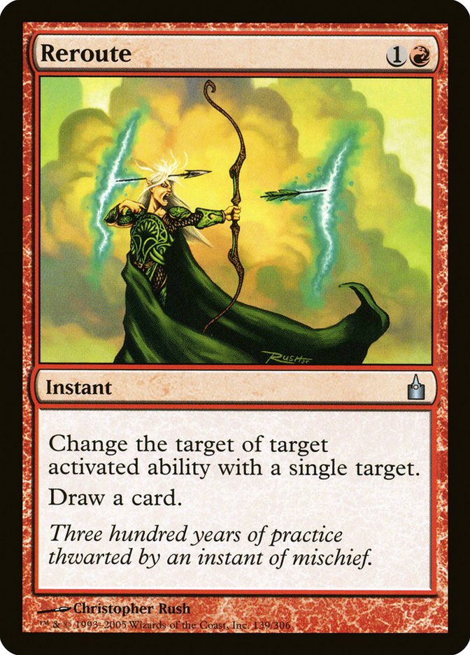 Reroute 139/306 (Ravnica: City of Guilds)  | Good Games Morley