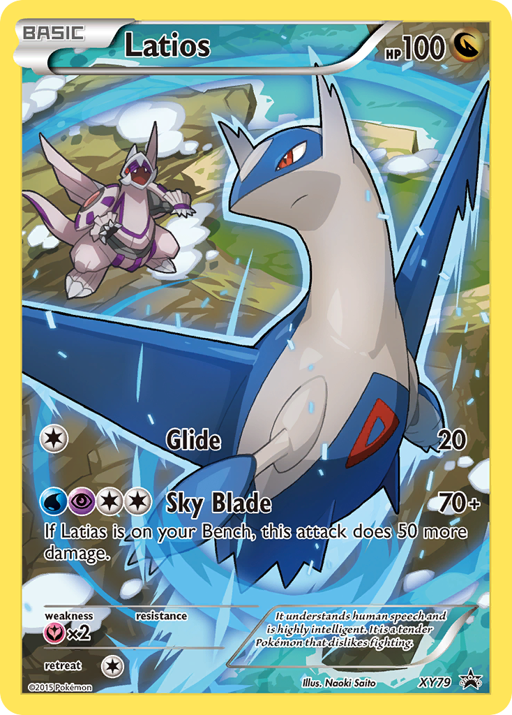 Latios (XY79) (Full Art Promo) [XY: Black Star Promos] | Good Games Morley