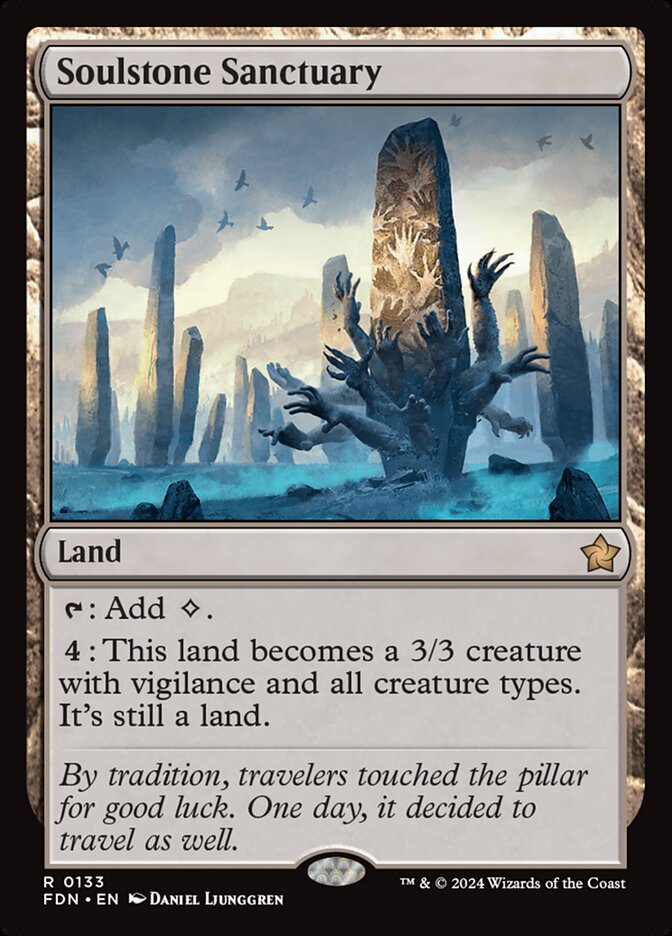 Soulstone Sanctuary 133/291 (Foundations)  - Foil | Good Games Morley