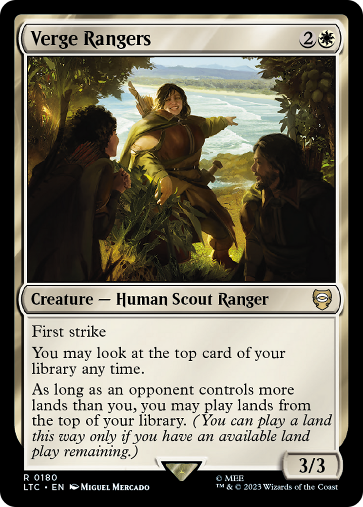 Verge Rangers [The Lord of the Rings: Tales of Middle-Earth Commander] | Good Games Morley