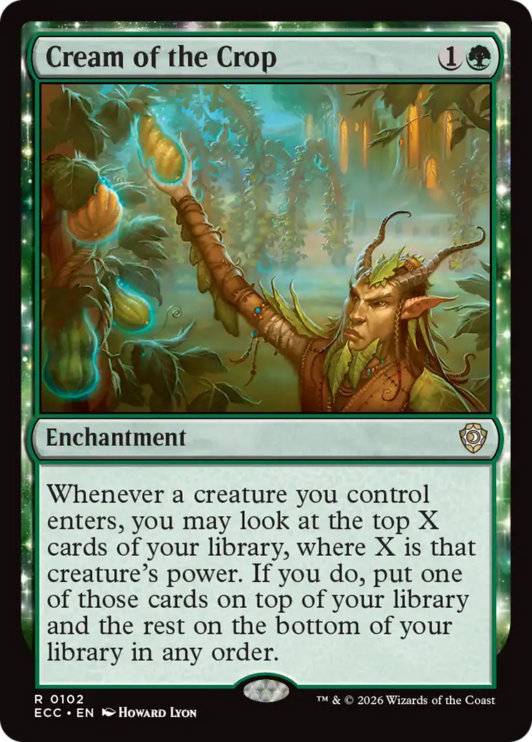 Cream of the Crop [Lorwyn Eclipsed Commander] | Good Games Morley