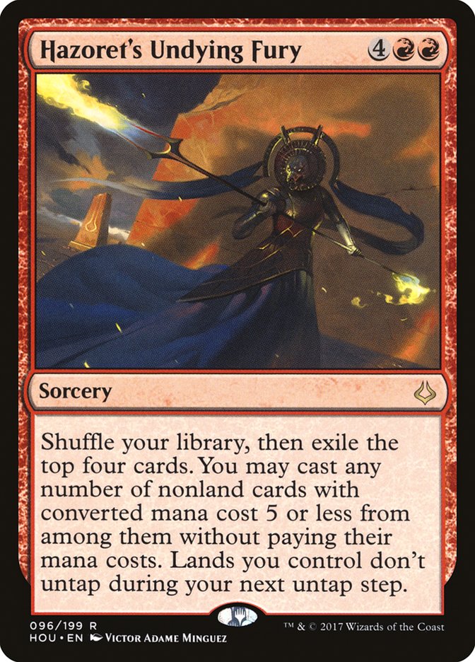 Hazoret's Undying Fury 96 (Hour of Devastation)  | Good Games Morley