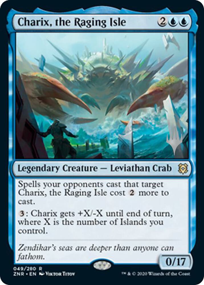 Charix the Raging Isle 49 (Promo Pack: Zendikar Rising)  | Good Games Morley