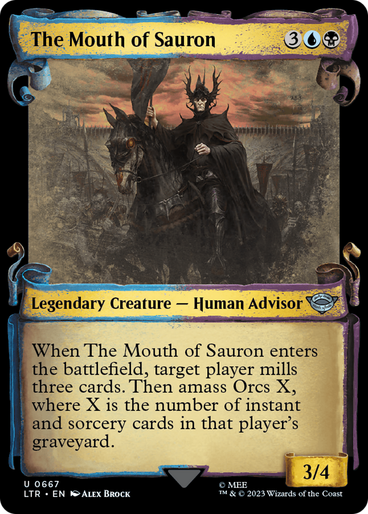 The Mouth of Sauron [The Lord of the Rings: Tales of Middle-Earth Showcase Scrolls] | Good Games Morley