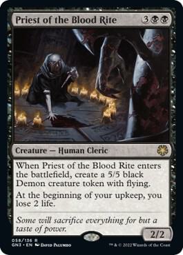 Priest of the Blood Rite 58/135 (Magic Game Night: Free-For-All)  | Good Games Morley