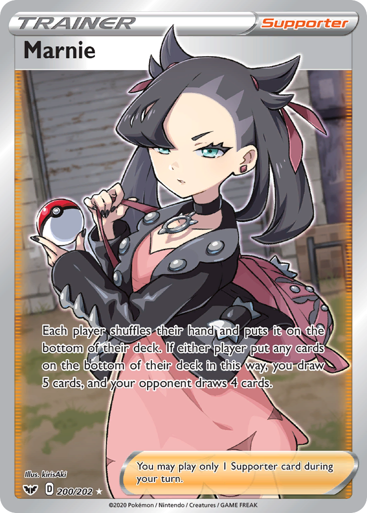 Marnie (200/202) [Sword & Shield: Base Set] | Good Games Morley