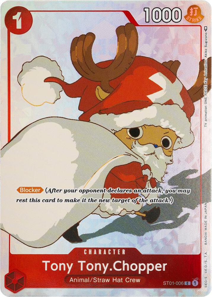 Tony Tony.Chopper (Gift Col.) ST01-006 (One Piece Promotion Cards)  - Alternate Art Foil | Good Games Morley