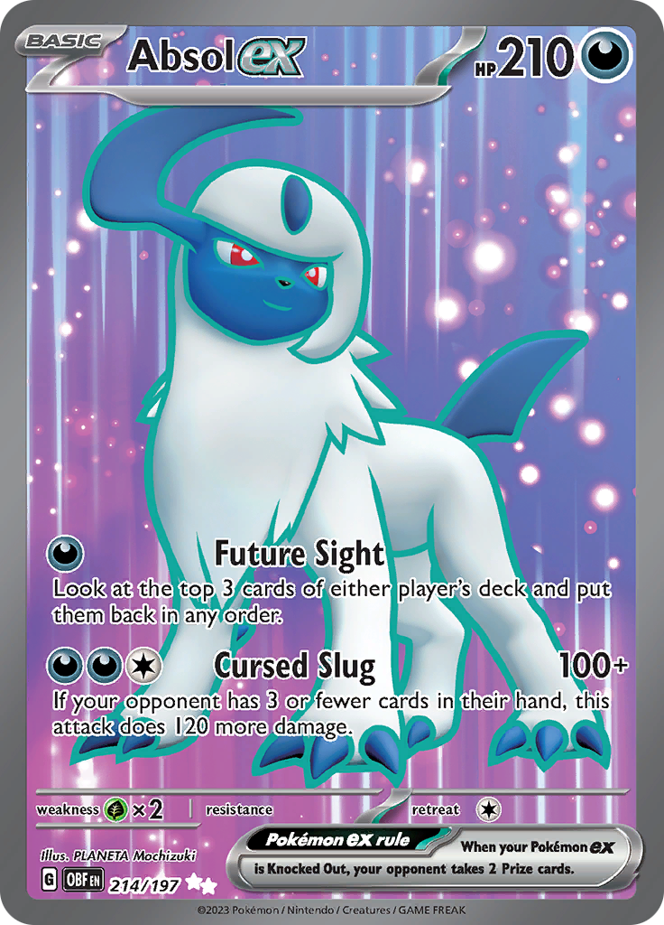 Absol ex (214/197) [Scarlet & Violet: Obsidian Flames] | Good Games Morley