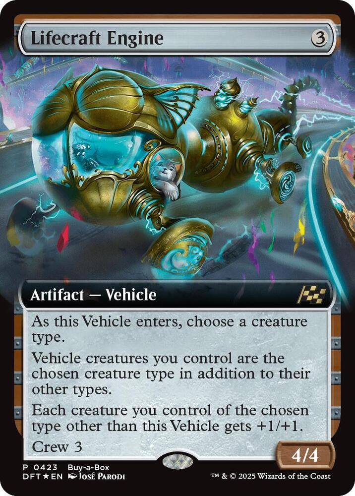 Lifecraft Engine Extended Art 423/291 (Buy-A-Box Promos)  - Foil | Good Games Morley