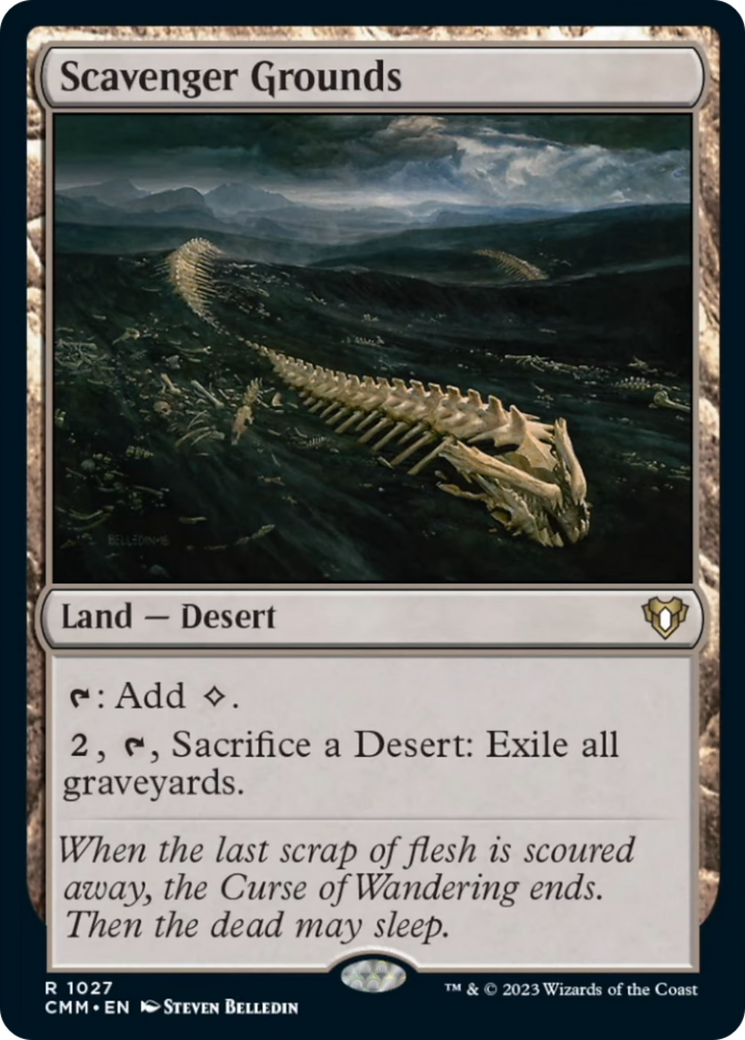 Scavenger Grounds [Commander Masters] | Good Games Morley
