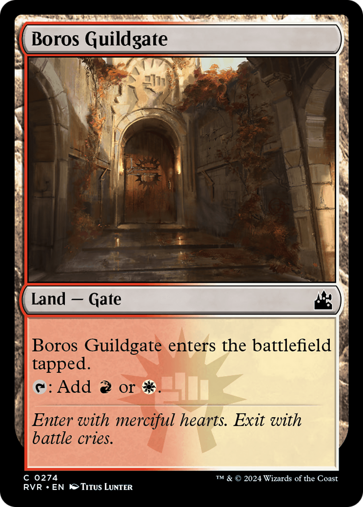 Boros Guildgate [Ravnica Remastered] | Good Games Morley